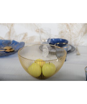 CONIC GOLD BASKET