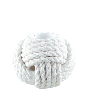 CROSS ROPE CANDLE HOLDER