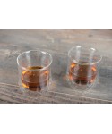 SET OF 2  DOUBLE WALL GLASSES