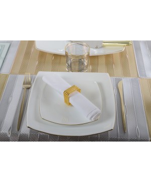 SILVER PLACEMAT RECTANGLE