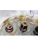 GOLDEN THEE CUPS RIM CUPS - SET OF 6