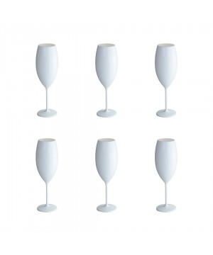 FLUTES A CHAMPAGNE BLANCHES...
