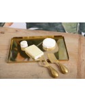 GOLD CHEESE SPREADERS - SET OF 2