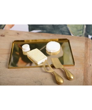 GOLD CHEESE SPREADERS - SET...