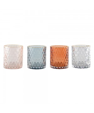 CANDLE HOLDERS 4 COLORS...