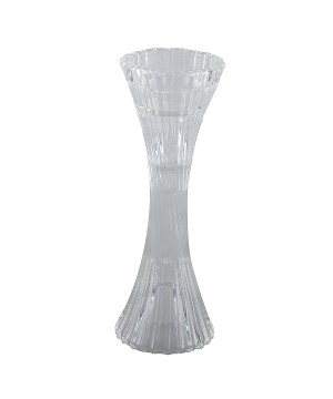 CANDLE HOLDER - GLASS H.20CM