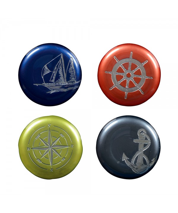 Sea plates 21cm - set of 4