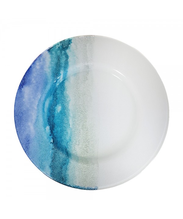 Serving dish ocean design with wings