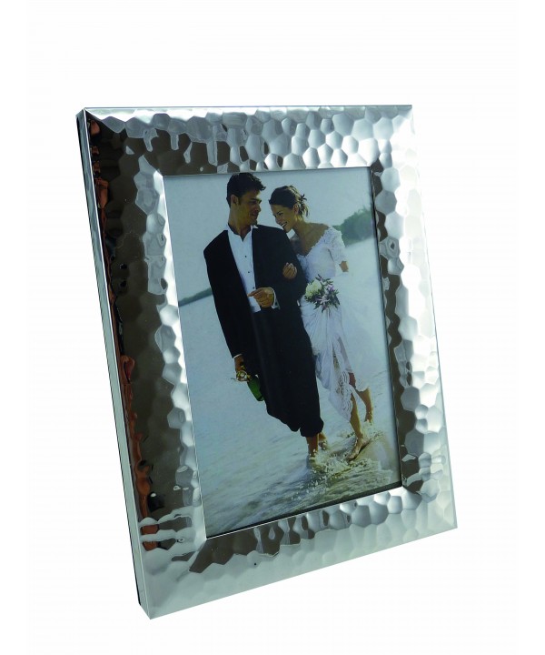 Hammered photo frame 10x15cm