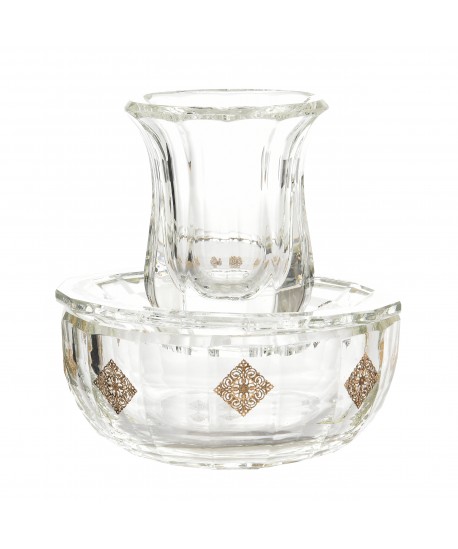 Keli lave mains en cristal 12.5cm