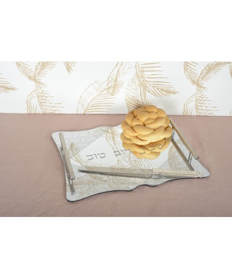 Couteau à pain shabbat argent Lirvod shabbat 34.2x2.4x1.3cm