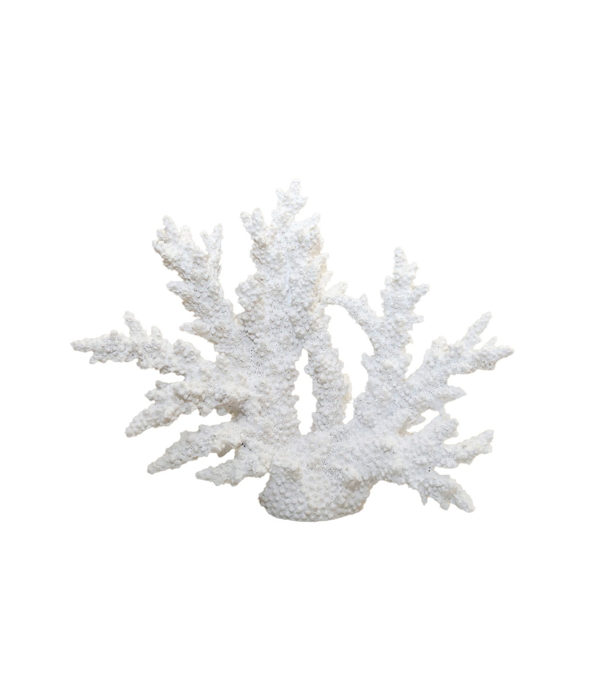 Corail blanc décoratif 34x13x27cm