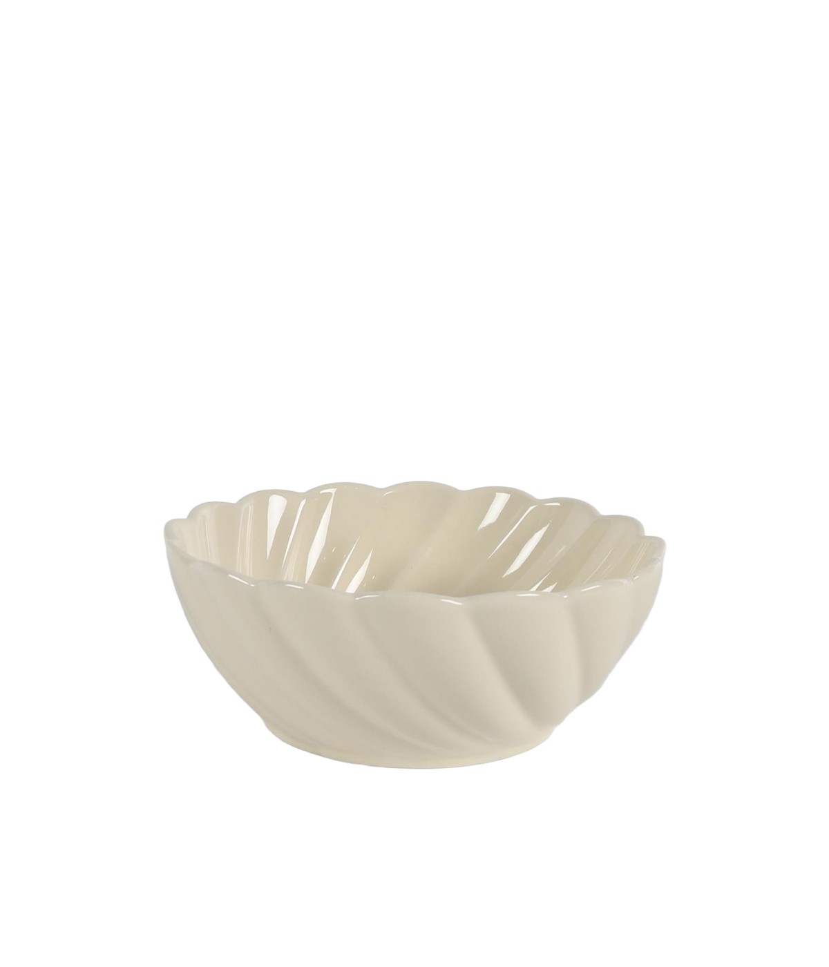 Cloud dish ecru 15x15x6cm