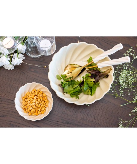 Cloud dish ecru 15x15x6cm