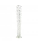 Vase cristal 10x10x39cm