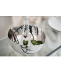 Stainless steel pointed salad bowl 28x23x12cm