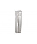Acrylic pepper mill h.32cm