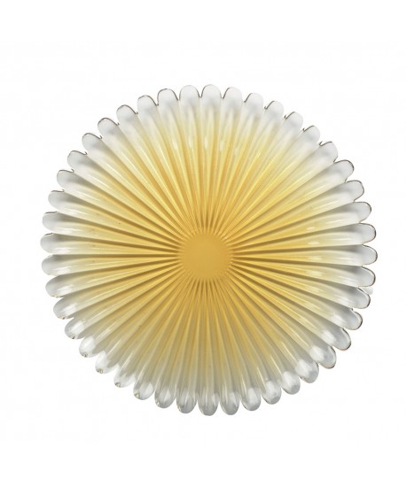 Assiettes à dessert multicolores - lot de 4