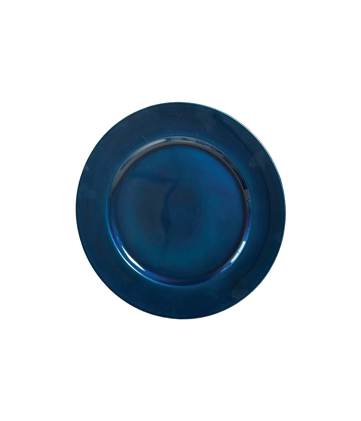 Dessous d'assiette bleu