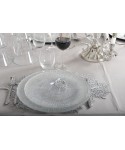 Silver leaf placemat