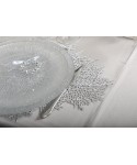 Silver leaf placemat