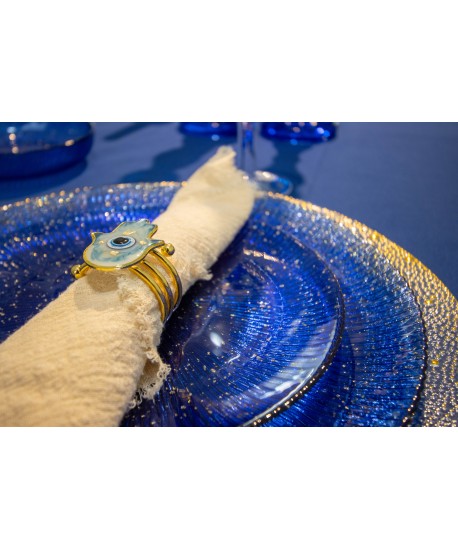 Fatma hand napkin rings - set of 4