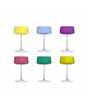 Champagne Coupettes 6 colors 230ml - set of 6 Champagne Coupettes 6 colors 230ml - set of 6