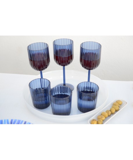 White glass tray 34.5x34.5x4.5cm