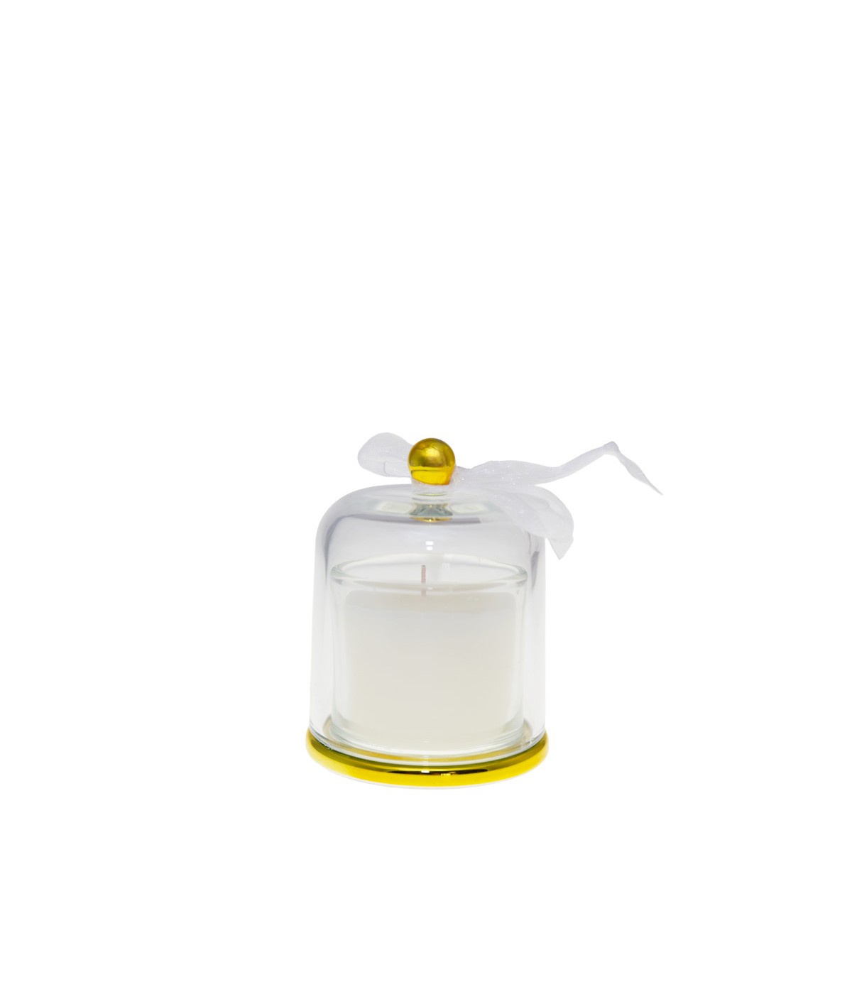 Bougeoir cloche dorée 11cm