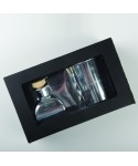 Coffret bougie & parfum d'ambiance argent parfum frésia