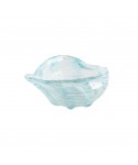 Ocean blue shell bowl 29x17.5x9.5cm