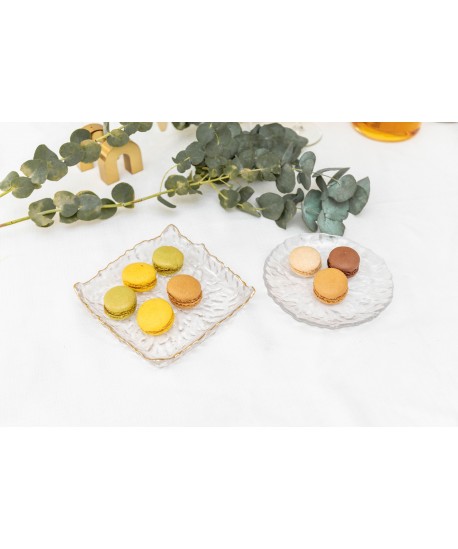 Coupelle ronde en verre 15.5x15.5x2.5cm