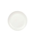 Assiette à dessert blanche Flora 21.3x21.3x2cm