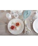 White serving dish Lilia 30.4x30.4x3cm