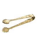 Golden sugar tongs