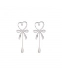 Cuillères argent coeur - lot de 2