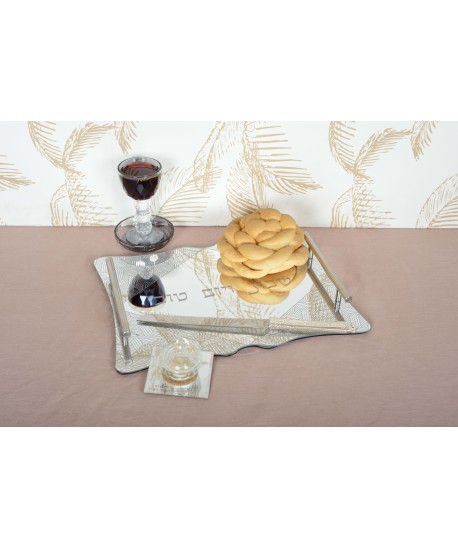 Couteau à pain shabbat argent Lirvod shabbat 34.2x2.4x1.3cm