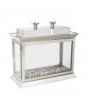 Menorah et bougeoir chabat