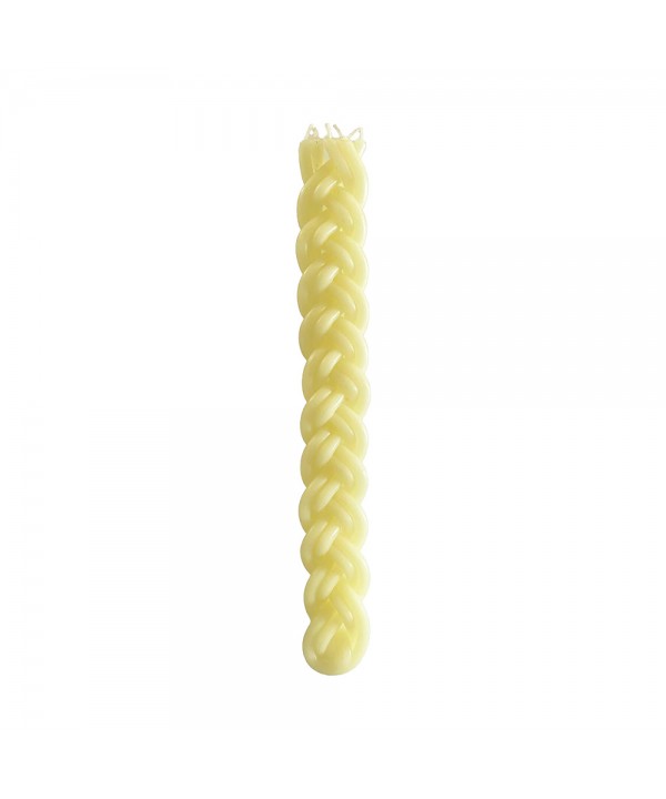 Bougie havdalah blanche h26cm