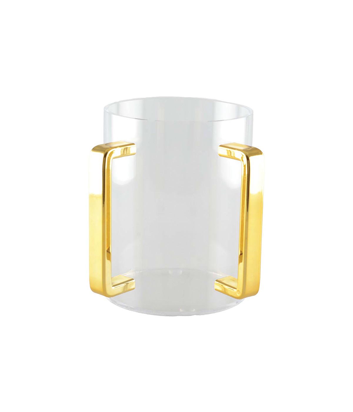 Acrylic keli with golden handles