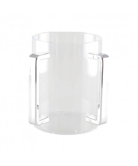 Acrylic keli with silver handles