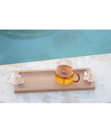 Star and shell tea cups - set of 2