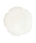 White floral porcelain presentation plate 33cm