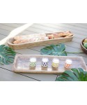 Wooden decorative tray 80x28x4.5cm