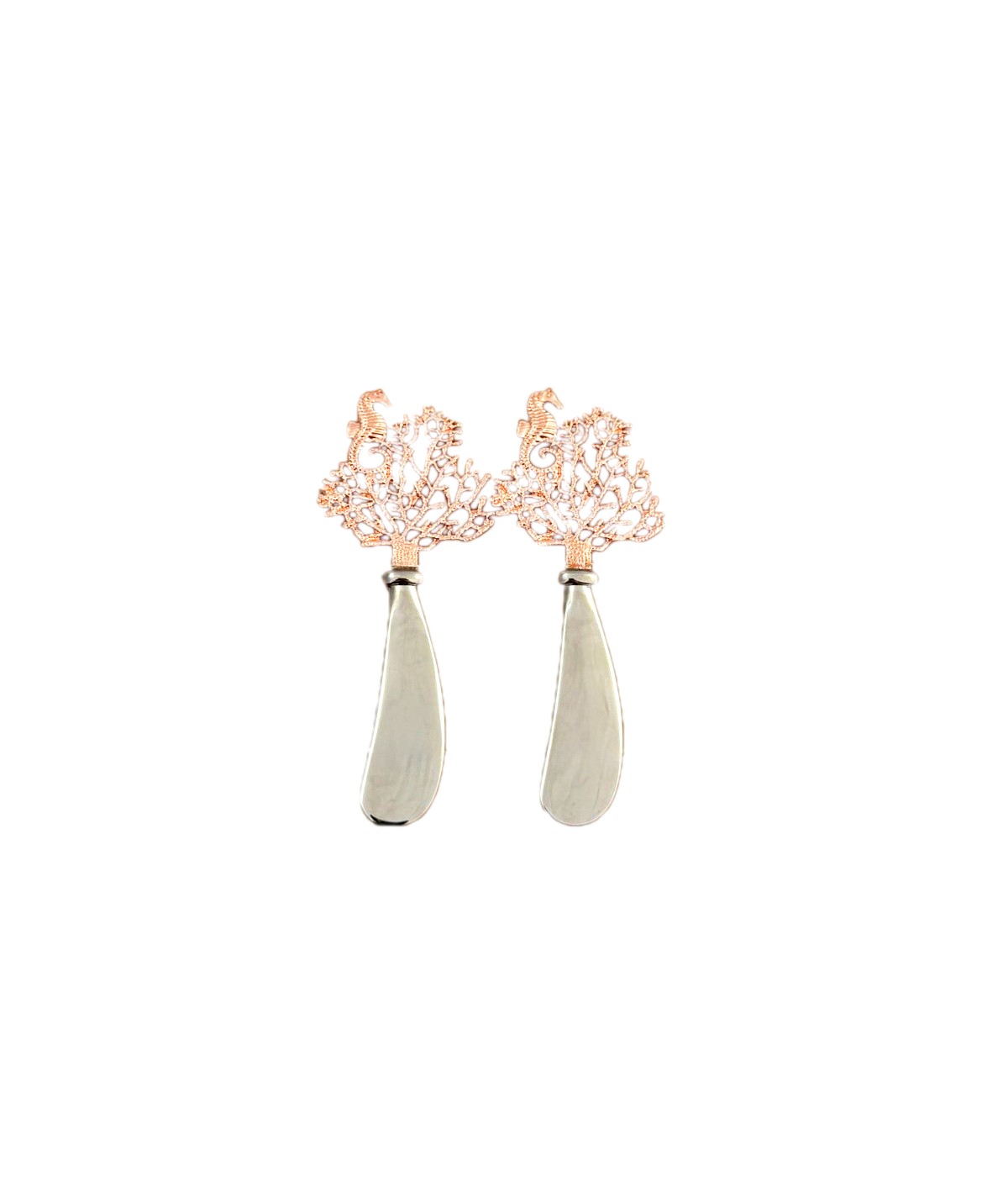Tartineur corail rose gold - lot de 2