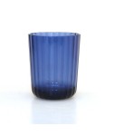 Blue acrylic water glasses - set of 6