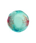 Coral melamine soup plate 20x20x5.5cm