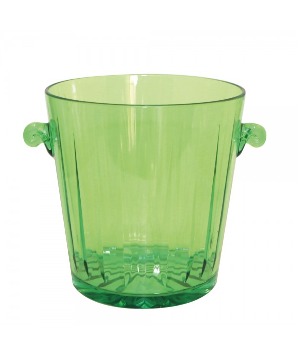 Seau à champagne vert 20.3x20.3x21.2cm