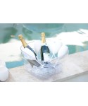 Square Magnum champagne bucket 43x35.4x20.3cm