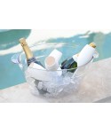 Oval champagne bucket 46.8x27.5x22.8cm